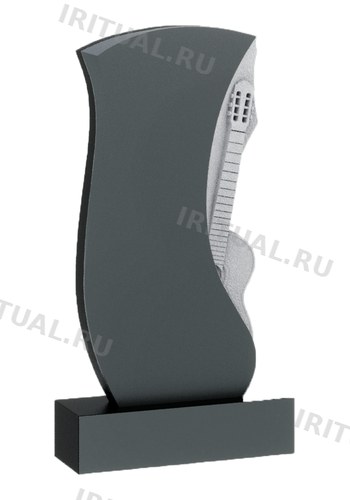 Памятник с гитарой, выходящей из правой кромки (K616)